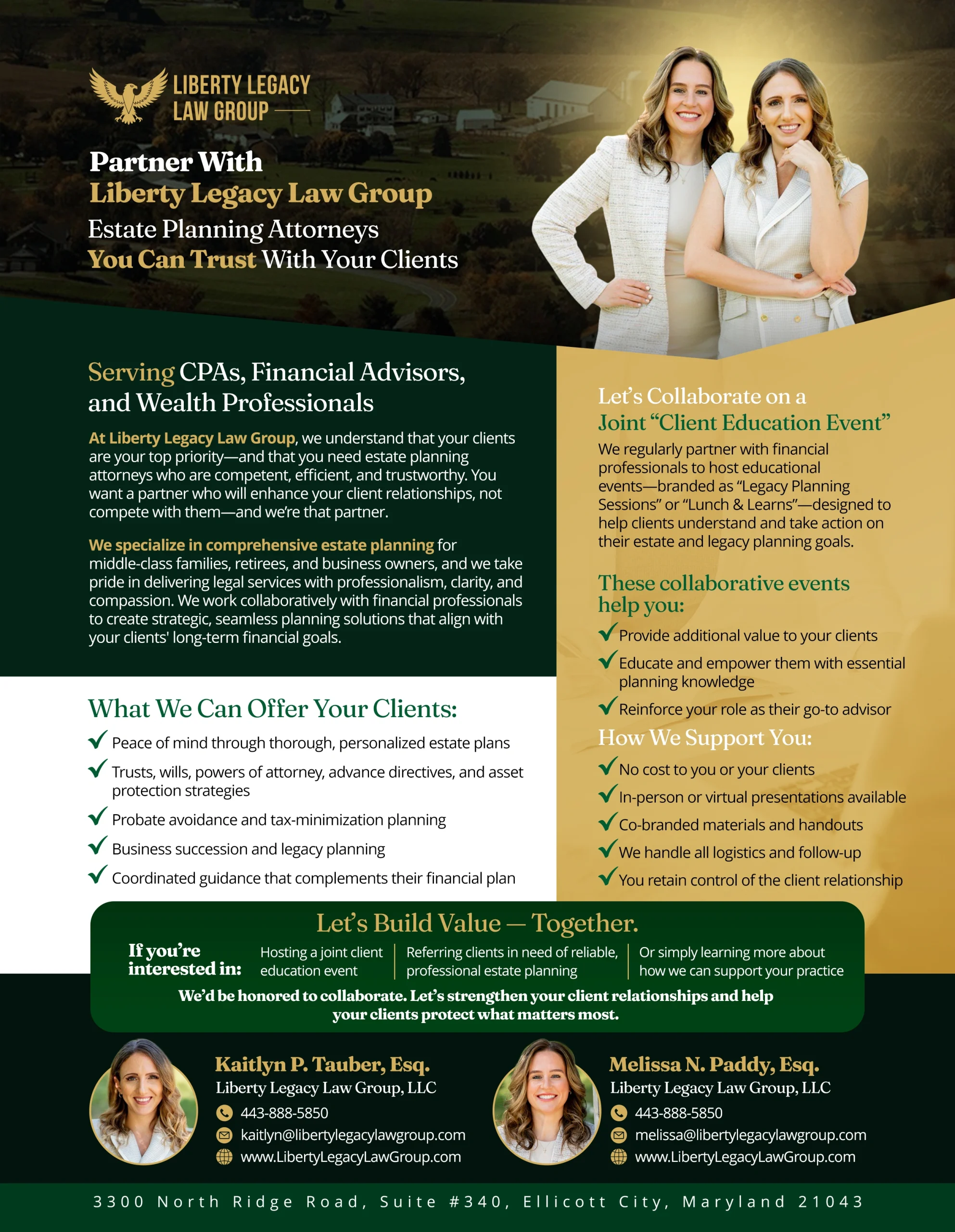 Financial & Tax Professionals